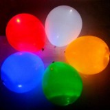 Balões de LED Iluminados Coloridos 5pcs